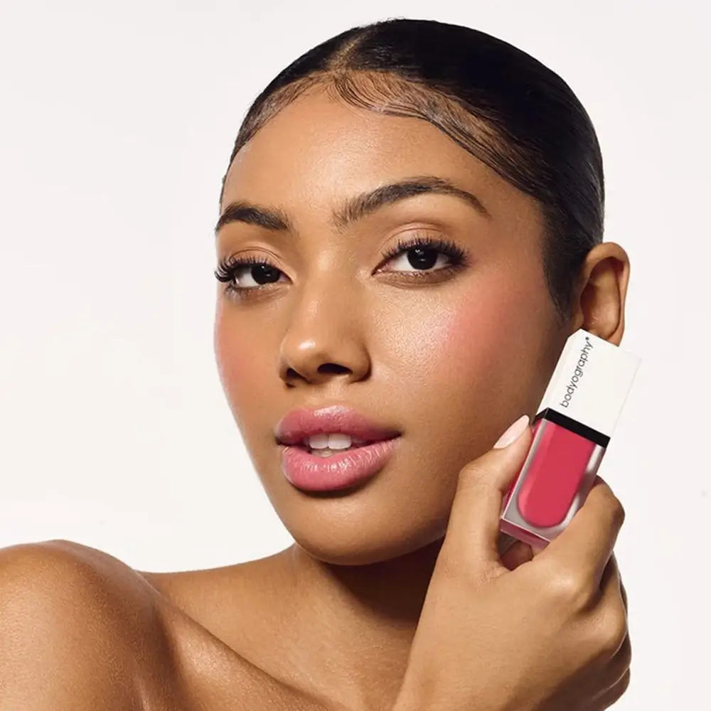 BODYOGRAPHY Color Cassette Liquid Blush Lip - MELODY - Coral Pink