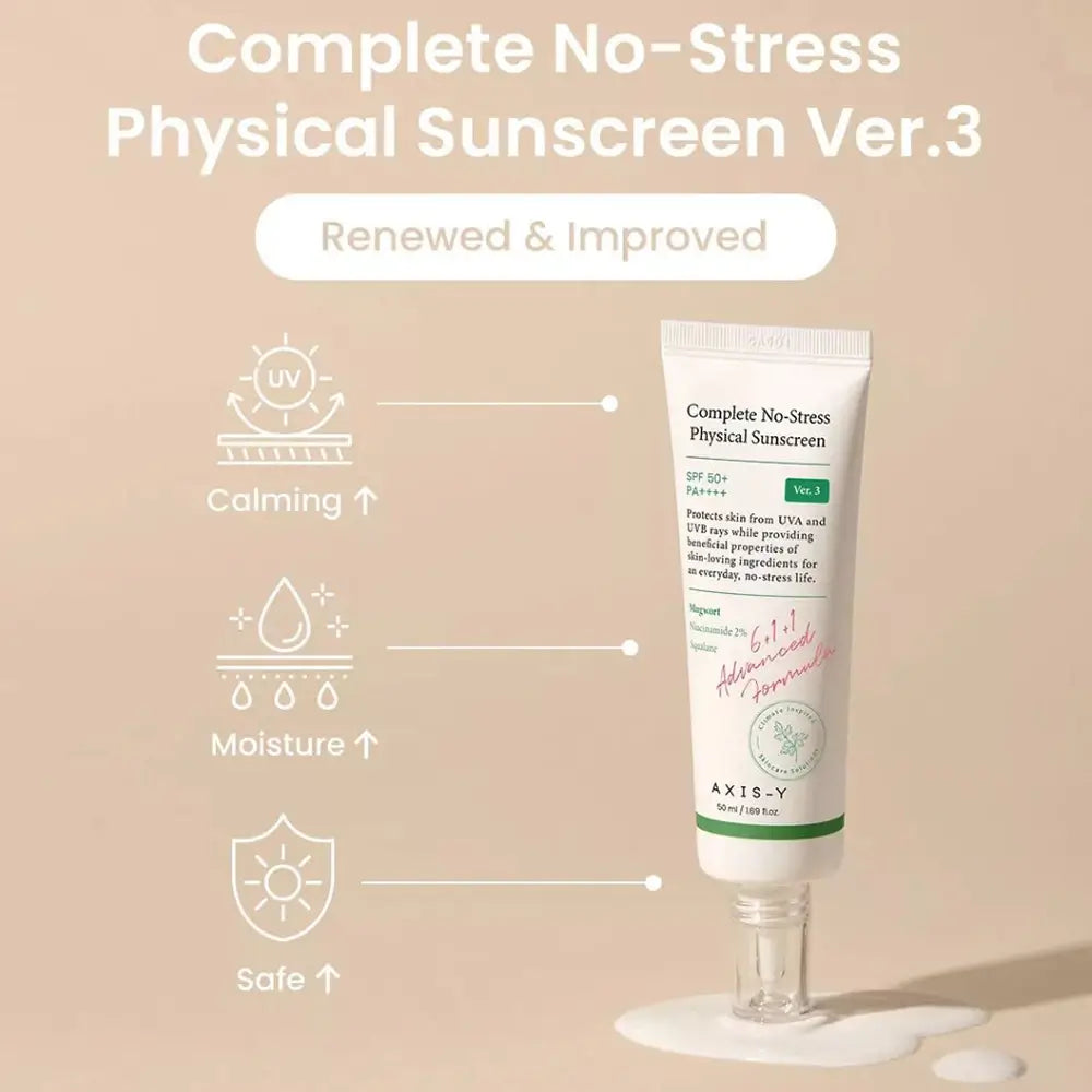 AXIS-Y 6+1+1 Complete No-Stress Crema de Fata SPF50+