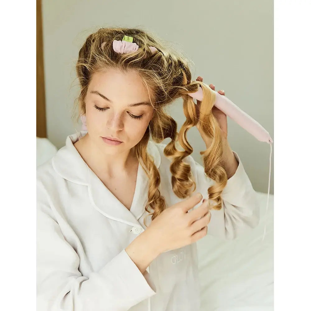 GLOV Cool Curl - Hitzefreies Lockenband, formuliert mit innovativem Memory-Schaum und absorbierender technischer GLOV-Mikrofaser - Pink