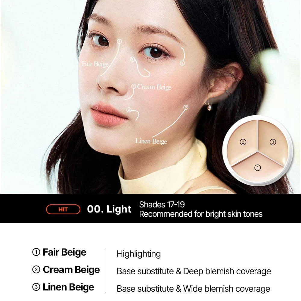 TFIT Cover Up Pro Concealer - 00 Hell