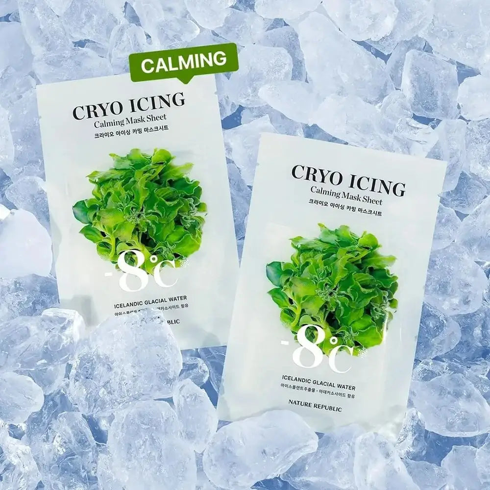 NATURE REPUBLIC Cryo Icing Beruhigende Gesichtsmaske - 27 ml