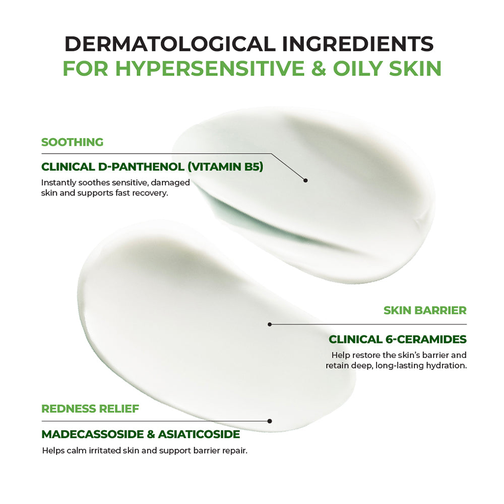 JUMISO D-Panthenol Barrier Soothing Cream - Beruhigende Gesichtscreme mit D-Panthenol und Ceramiden zur Stärkung der natürlichen Hautbarriere und zur Linderung von Trockenheit und Empfindlichkeit - 80 ml