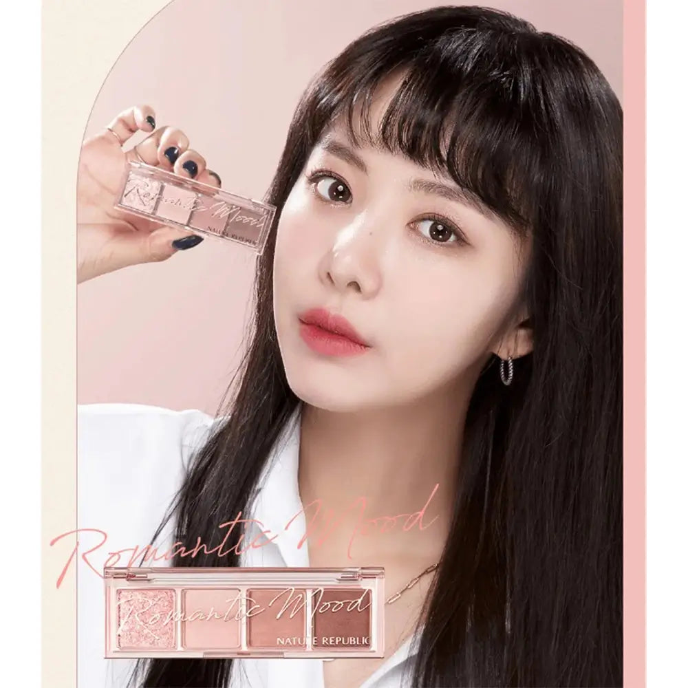 Nature Republic Tägliche Basis-Palette Lidschatten 02 Rosy