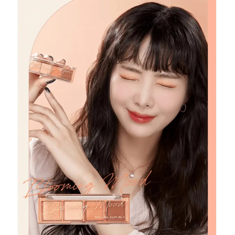 NATURE REPUBLIC Tägliche Basis-Palette Lidschatten 04 Koralle