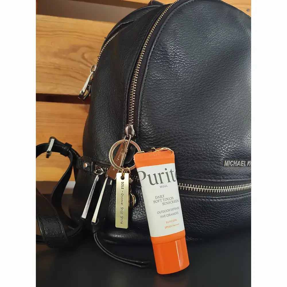 PURITO Daily Soft Touch Sonnenschutzcreme LSF 50+ Mini - Mattierender UV-Schutz und intensive Feuchtigkeitspflege, 15 ml