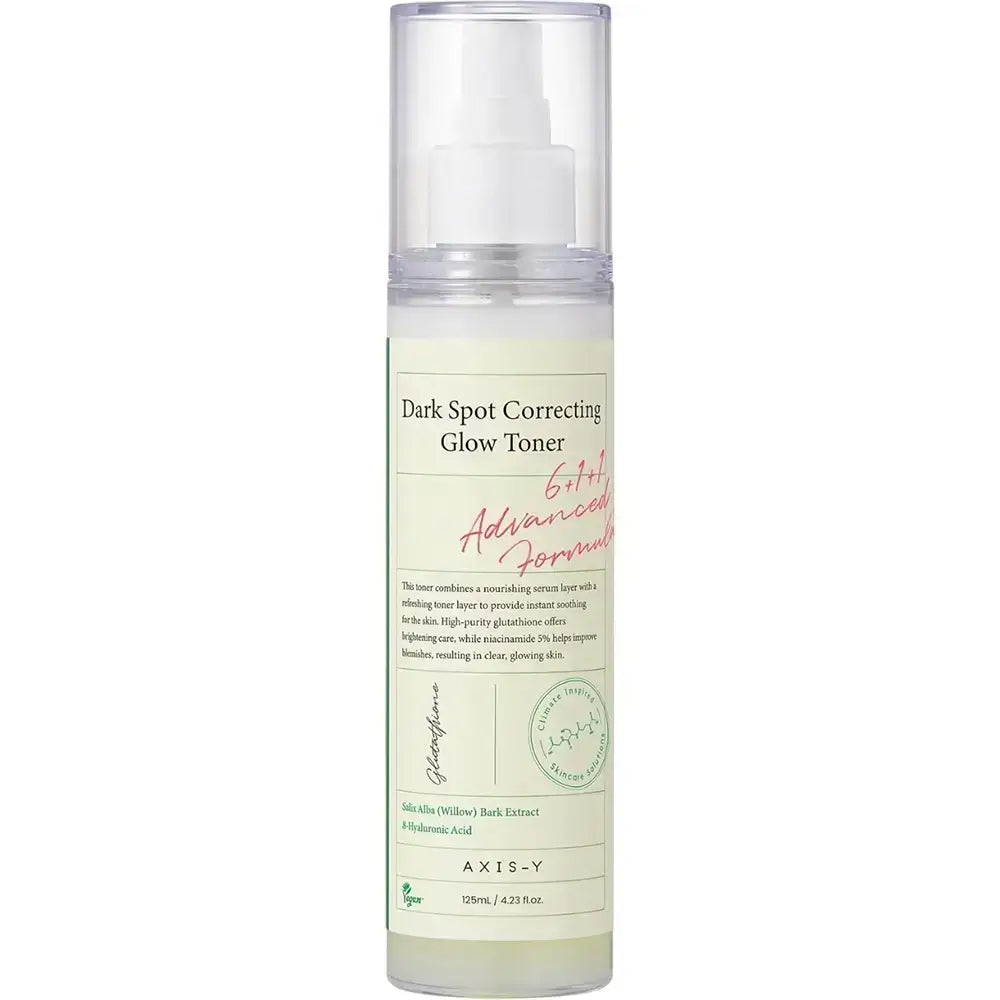 AXIS-Y 6+1+1 Dark Spot Correcting Glow Toner Gesichtsbifazik - Korrigiert Pigmentflecken und stellt die Haut zum Strahlen, 125 ml