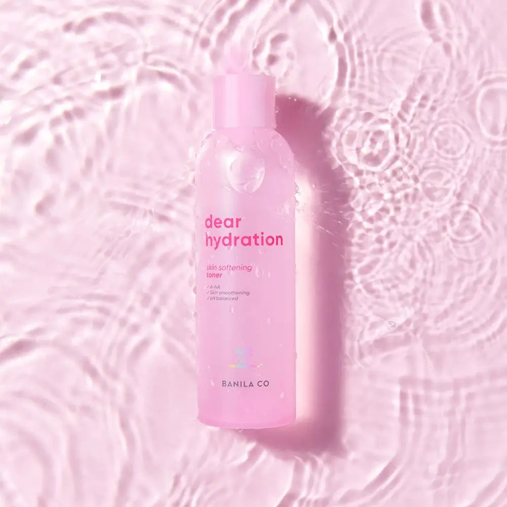 BANILA CO Dear Hydration Skin Softening Toner - Gesichtswasser mit rosa Kaktus und Pink Hydra Biome zur sanften Exfoliation,</div>