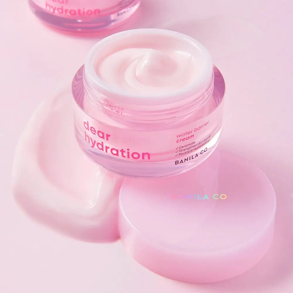 BANILA CO Dear Hydration Water Barrier Cream - Feuchtigkeitscreme mit Pink Cactus Water und Pink Biome für die Hautbarriere - 50 ml