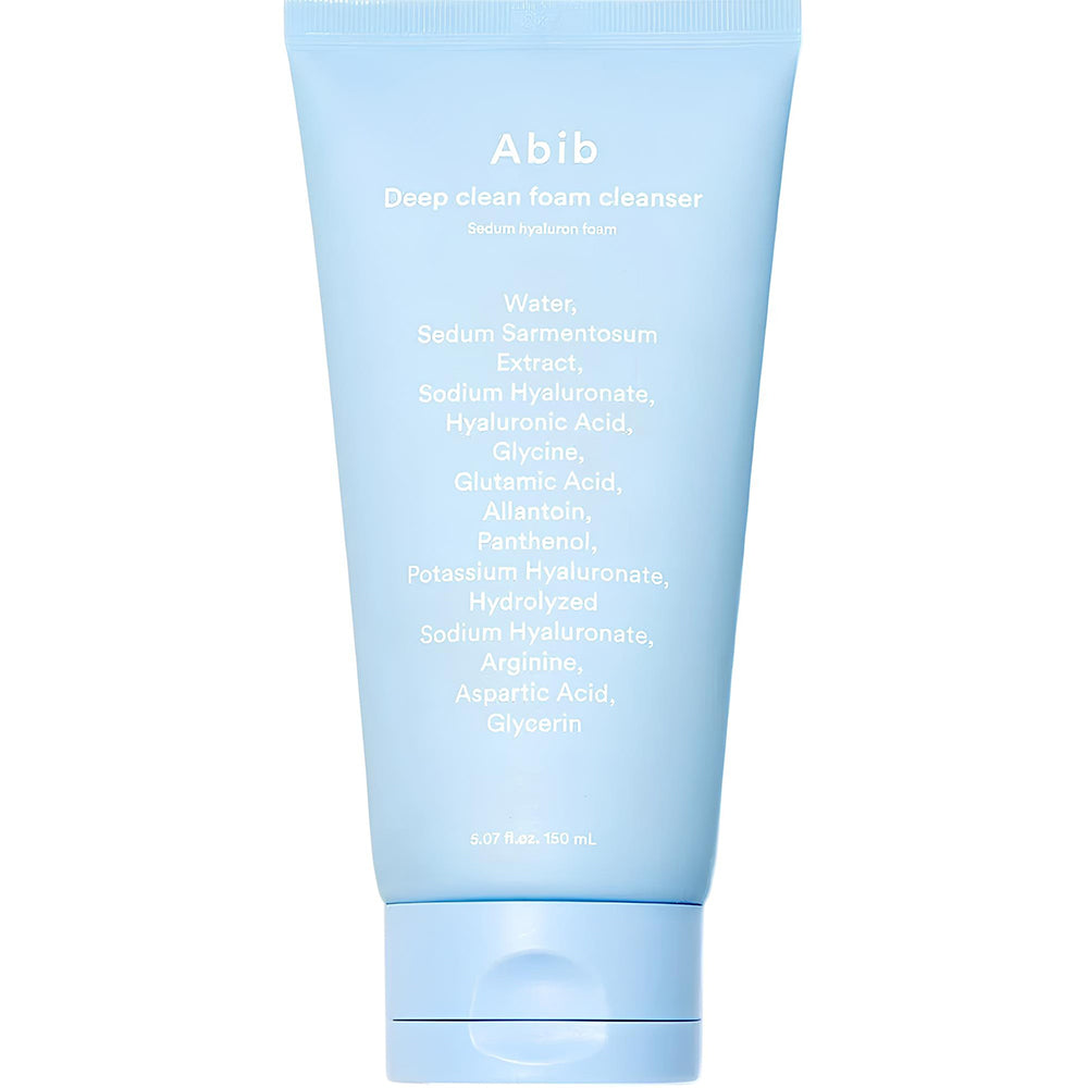 ABIB Deep Clean Foam Cleanser Sedum Hyaluron, 150 ml