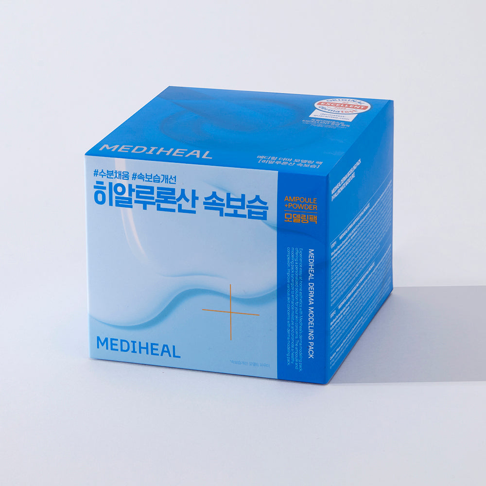 MEDIHEAL Derma Modeling Pack Hyaluronate Moisture - masca de fata formulata cu acid hialuronic si pantenol, care contribuie la hidratarea pielii si la metinerea apei in piele - 28 gr