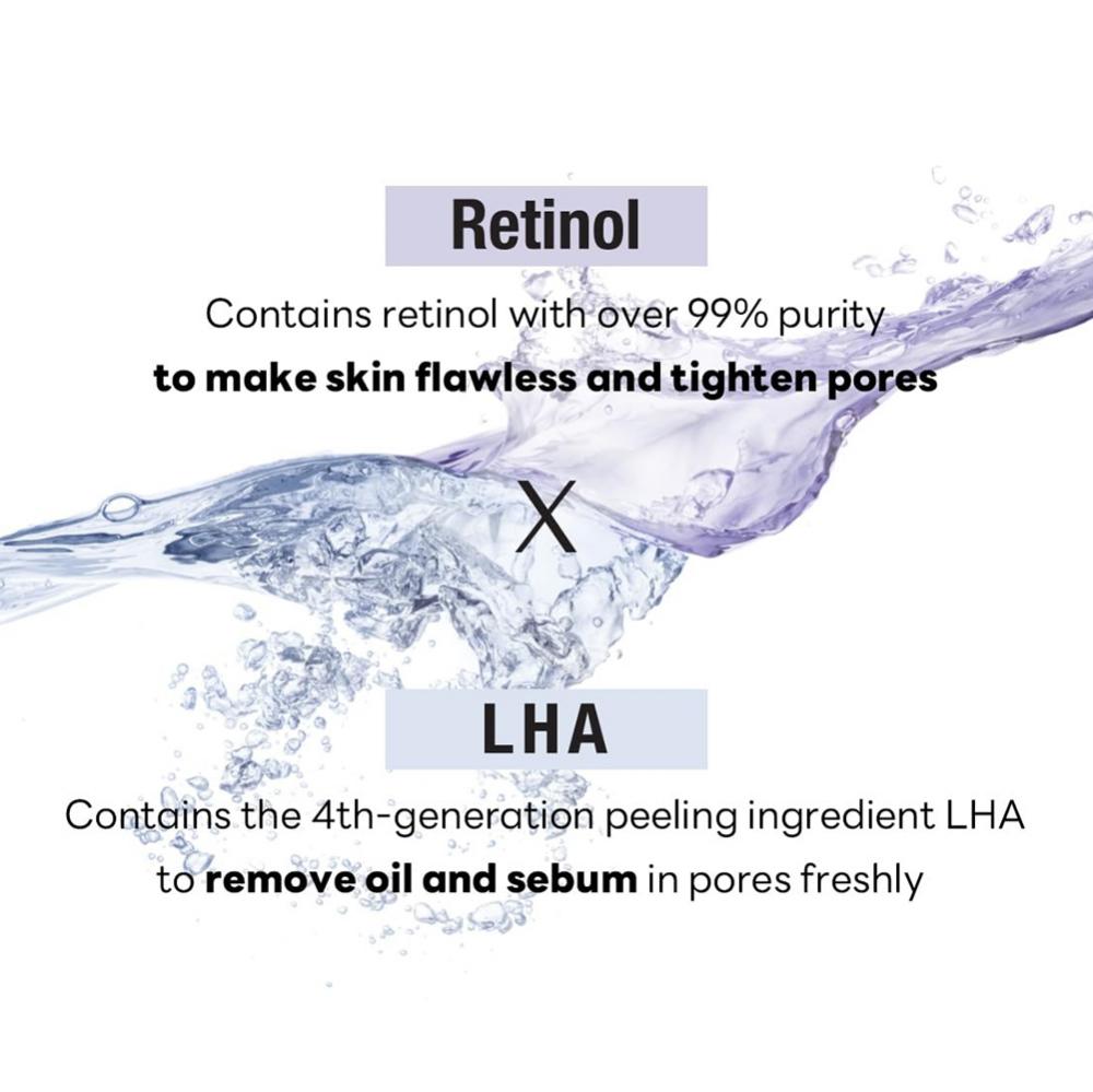 MEDIHEAL Derma Synergy Wrapping Sheet Mask Retinol X LHA Pore - masca de fata - 25 ml