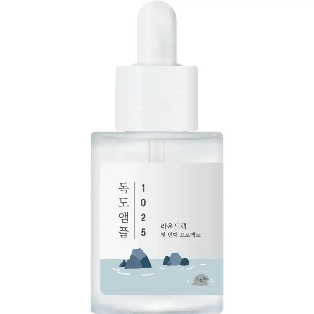 ROUND LAB 1025 Dokdo Serum - Tiefenfeuchtigkeit und Beruhigung für empfindliche Haut, 45 ml
