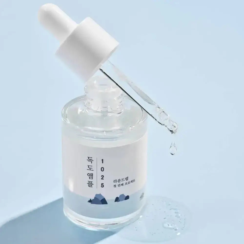 ROUND LAB 1025 Dokdo Serum - Tiefenfeuchtigkeit und Beruhigung für empfindliche Haut, 45 ml