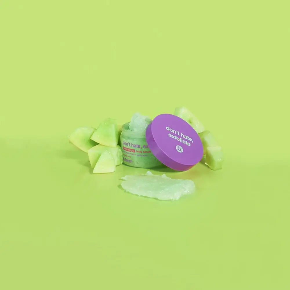 B.fresh Peeling Körperpeeling Wassermelone - Sanfte Peeling & Strahlende Haut, 200 ml