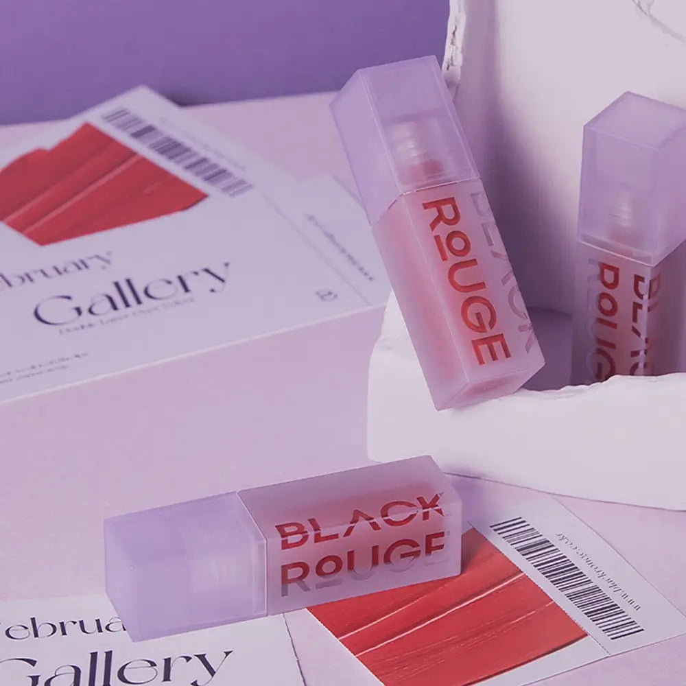 BLACK ROUGE Double Layer Over Velvet 2 - Lippenstift mit Lychee- und Vanilleextrakt, spendet Feuchtigkeit und erhält die Farbe - 4,1g - DL13 Gothic Jujube