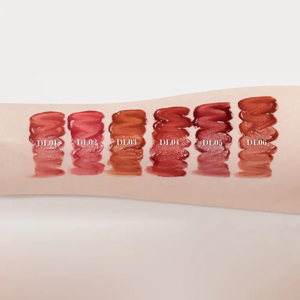 BLACK ROUGE Double Layer Over Velvet - Lippenstift mit Hyaluronsäure und Süßmandelöl für Feuchtigkeit und Komfort - 4,1 g - DL04 Chilli layer