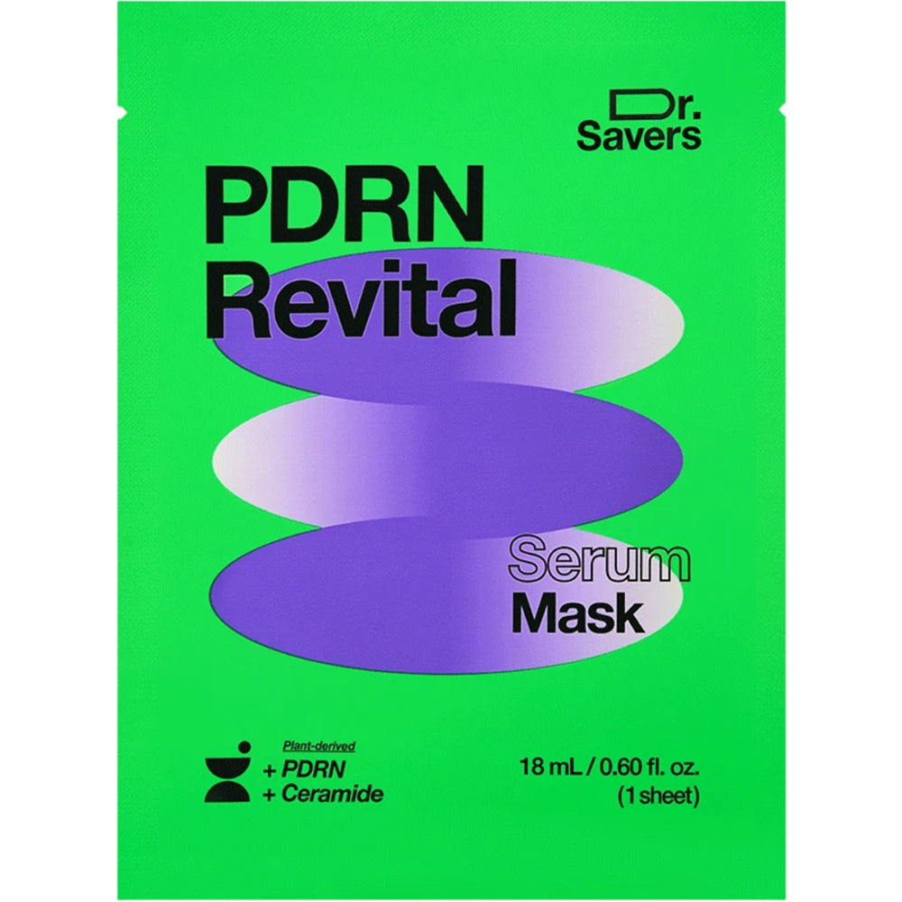 Dr. Savers PDRN Revitalisierungs-Maskenblatt Gesichtsmaske 18 ml