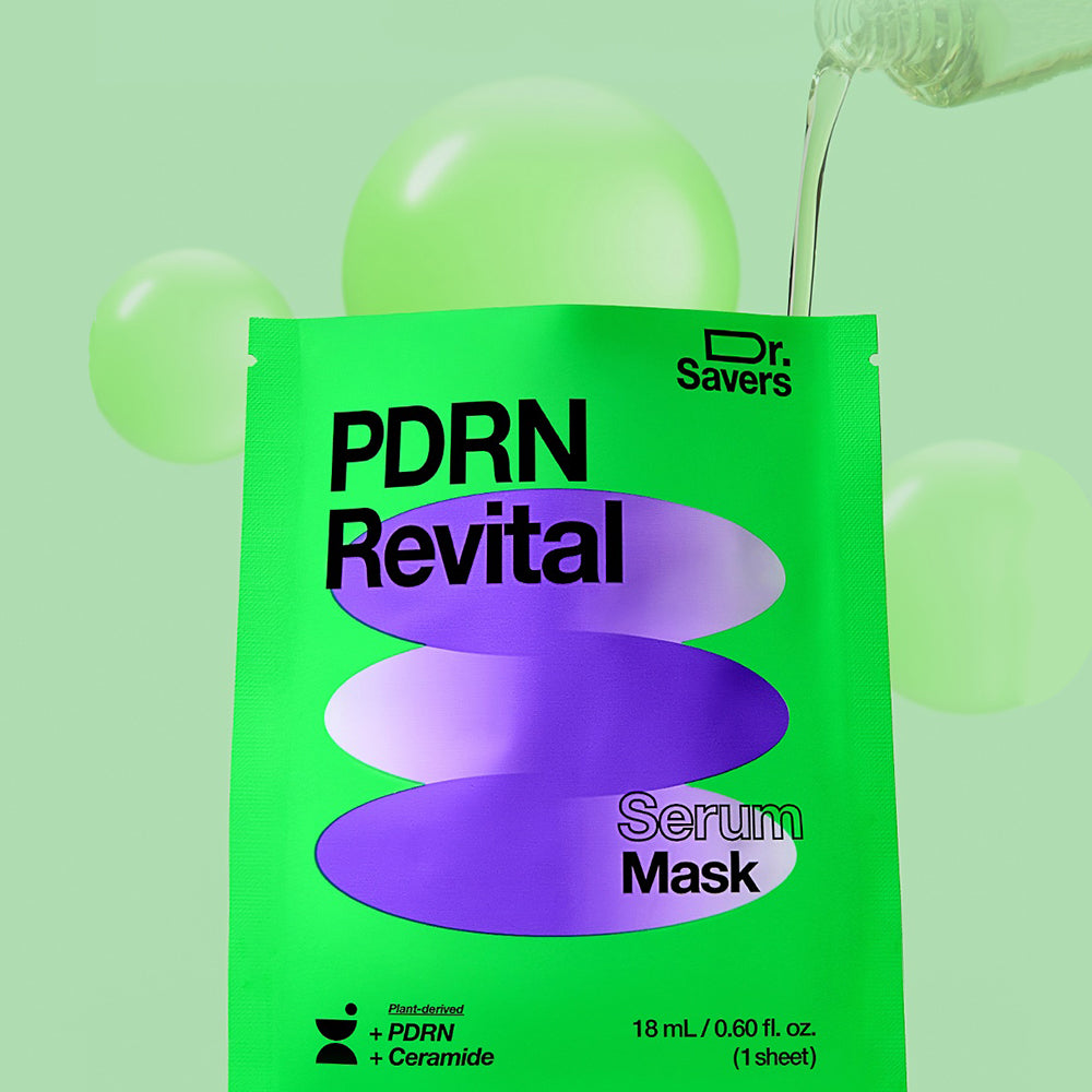 Dr. Savers PDRN Revitalisierungs-Maskenblatt Gesichtsmaske 18 ml
