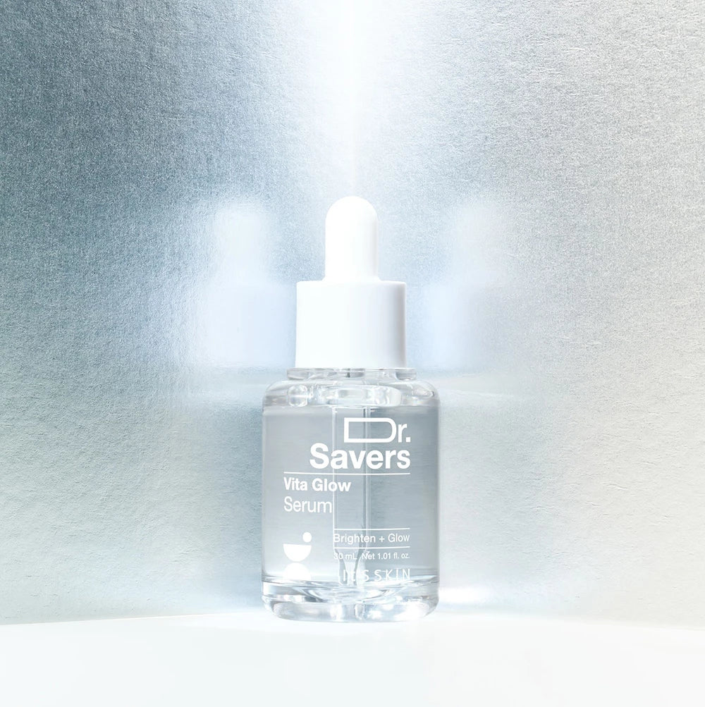 IT'S SKIN Dr. Savers Vita Glow Serum - Gesichtsserum mit Niacinamid und 3-O-Ethylascorbinsäure zur Verbesserung des Hauttons und der Ausstrahlung - 30 ml