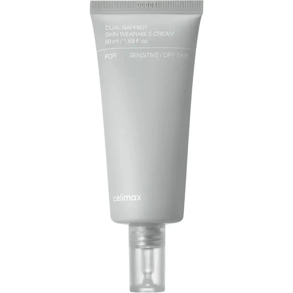 CELIMAX Dual Barrier Feuchtigkeitscreme für trockene und empfindliche Haut - Ceramide & Hyaluronsäure, 50 ml