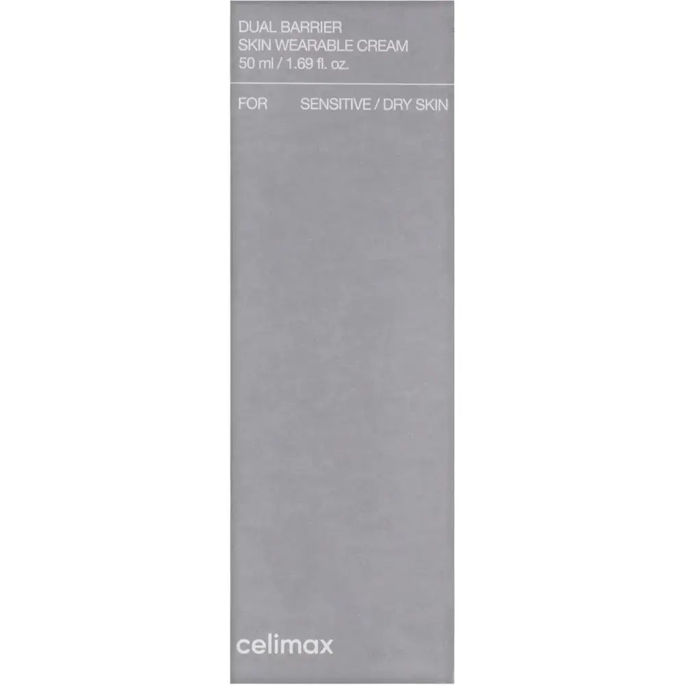CELIMAX Dual Barrier Feuchtigkeitscreme für trockene und empfindliche Haut - Ceramide & Hyaluronsäure, 50 ml
