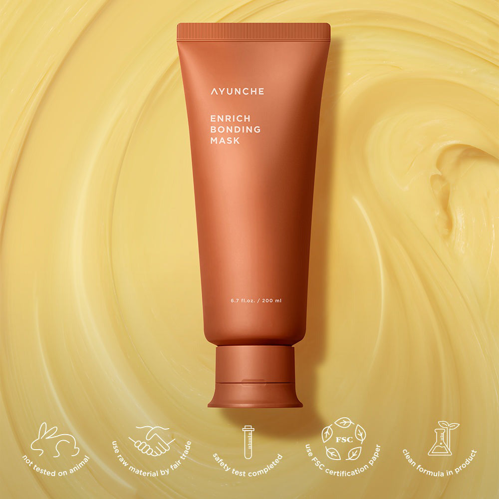 AYUNCHE Enrich Bonding Mask Haarkur - Nährung und Elastizität, 200 ml