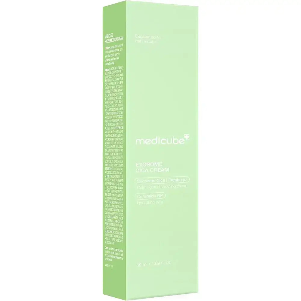 MEDICUBE Exosome Cica Reparations-Gesichtscreme Beruhigend - Intensive Feuchtigkeitspflege und Regeneration für empfindliche Haut, 50 ml