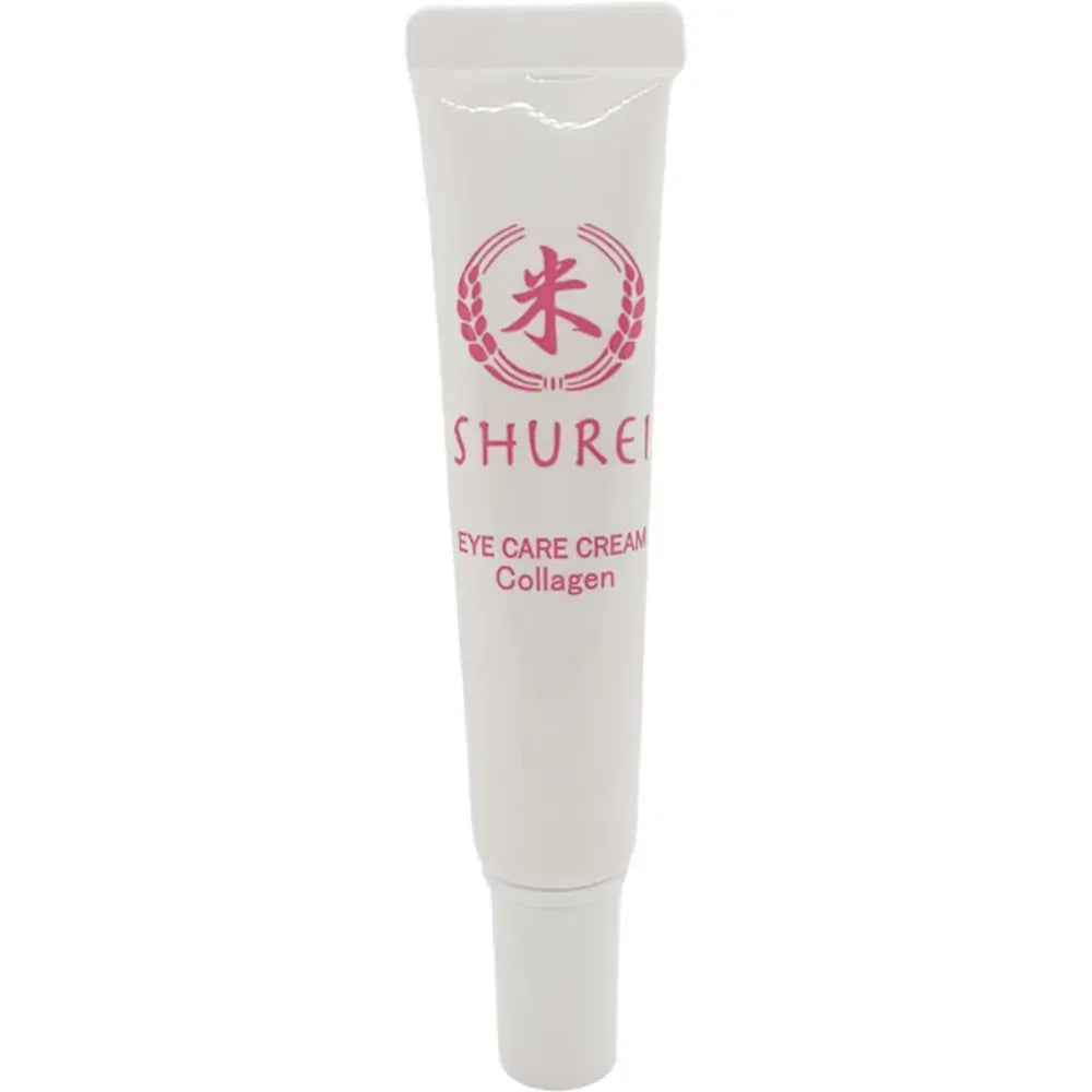 SHUREI Augenpflegecreme Kollagen - Augencreme mit hydrolysiertem Kollagen, das zur Reduzierung der Faltenfeuchtigkeit beiträgt und das samtige Aussehen der Augenpartie erhält - 15 gr