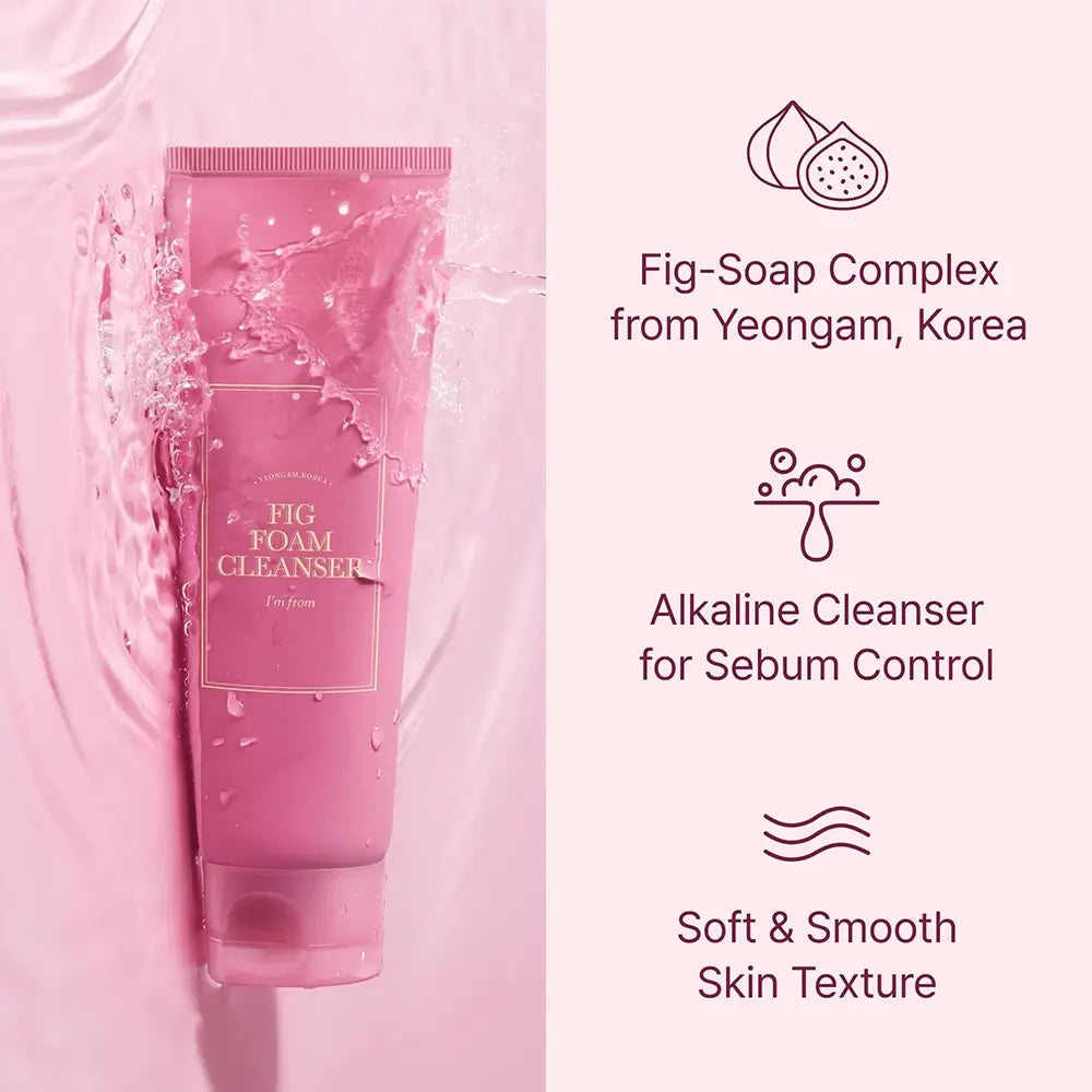 I'm From Fig Foam Cleanser Reinigungsschaum 150 ml - Tiefenreinigung & Sanfte Peeling mit Feigenextrakt