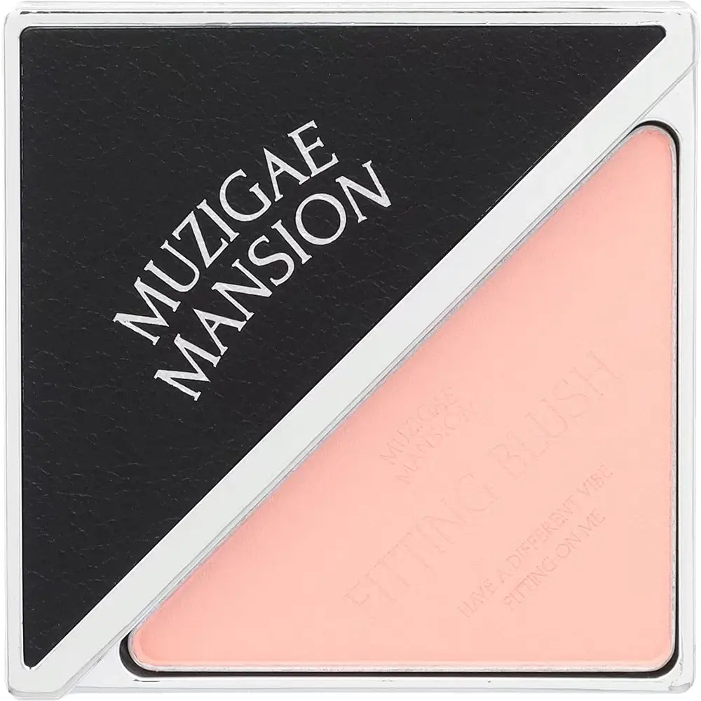 MUZIGAE MANSION Fitting Blush - Rouge à joues formulé avec de l'huile de pépins de macadamia et du talc, qui aide à unifier l'apparence des pores et à contrôler le sébum - 5 g - 03 Ecstasy