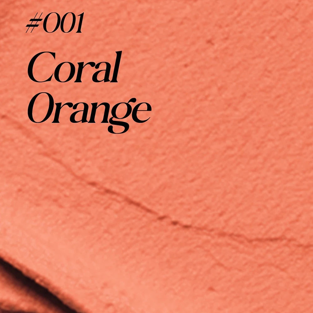 TFIT Fluffy Velvet Cushion Blush - O01 Coral Orange