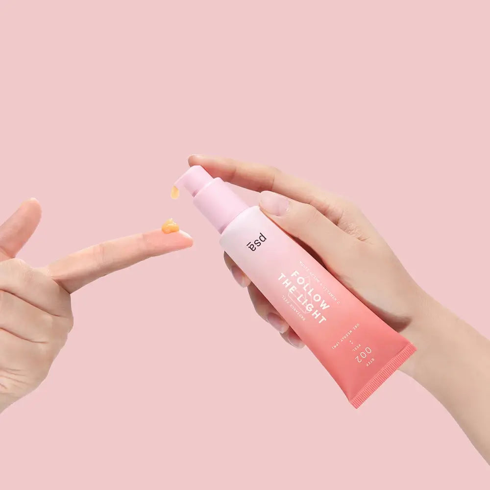 PSA Follow the Light - Peeling mit Glykolsäure und Milchsäure zur Entfernung abgestorbener Hautzellen und zur Erhaltung der Hautleuchtkraft - 50 ml