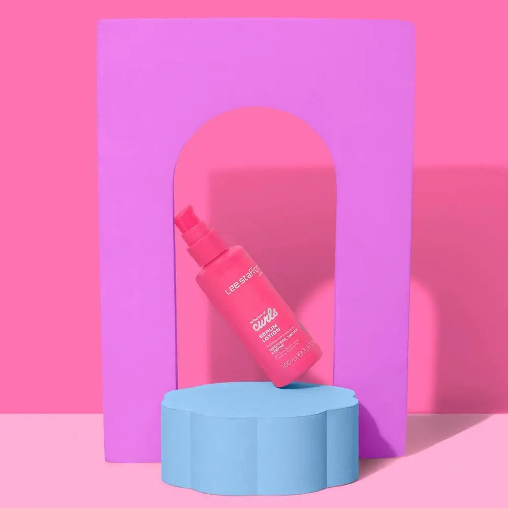Lee Stafford For The Love Of Curls Serum für Locken 100 ml - Feuchtigkeit und Anti-Frizz mit Sheabutter und Kokosöl, 100 ml