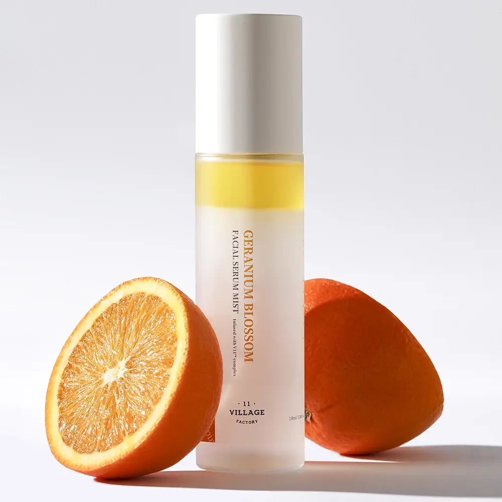 VILLAGE 11 FACTORY Fresh Dewy Geranium Blossom Facial Serum