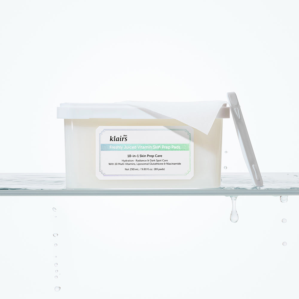 Freshly Juiced Vitamin Skin Prep Pads Dischete 290 ml
