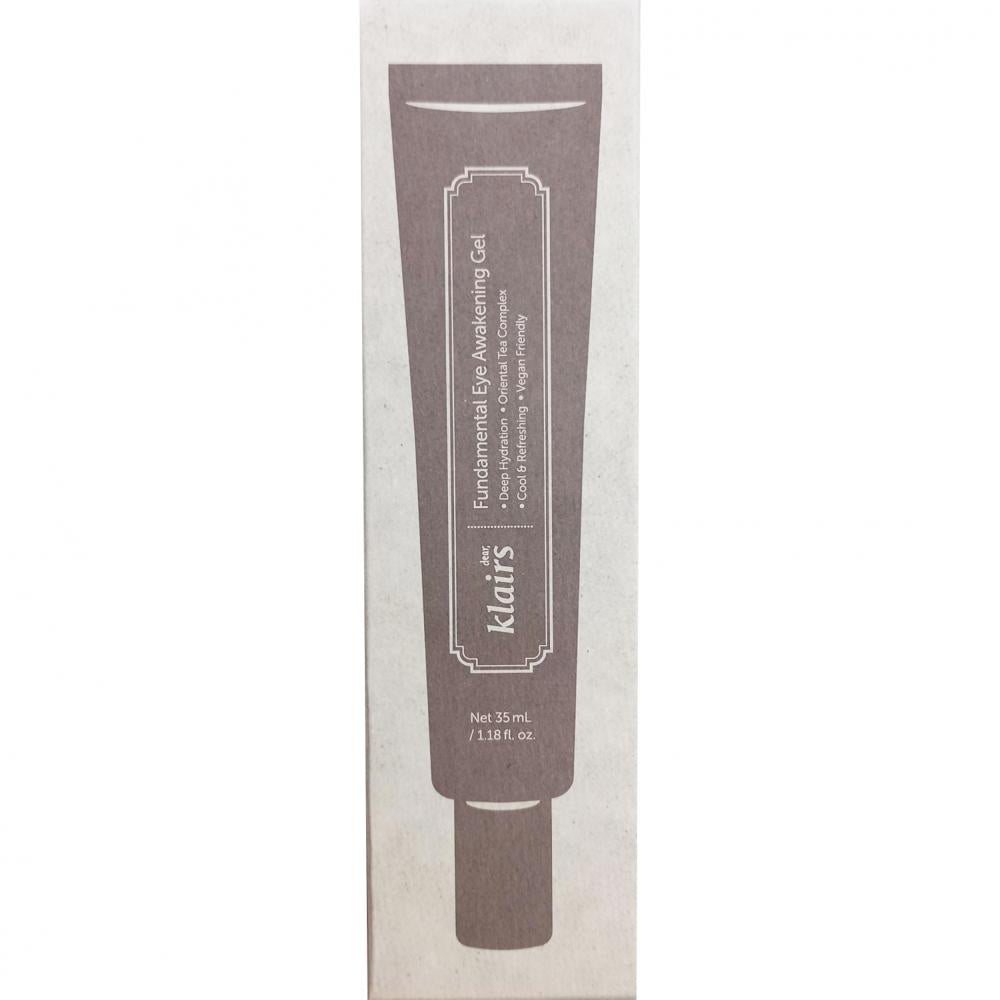Dear Klairs Fundamentales Augengel - feuchtigkeitsspendend und straffend mit Koffein gegen Augenringe, 35 ml
