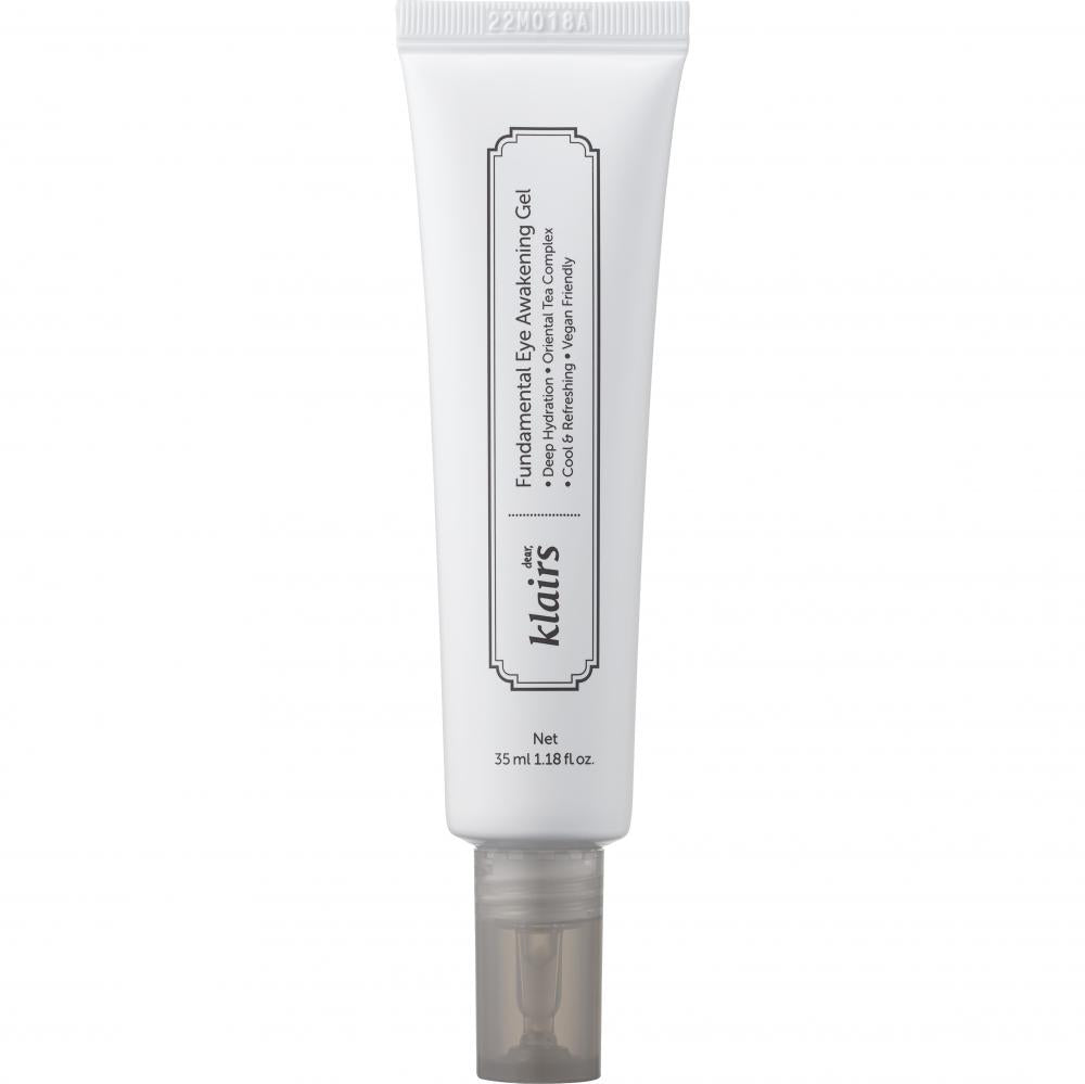 Dear Klairs Fundamentales Augengel - feuchtigkeitsspendend und straffend mit Koffein gegen Augenringe, 35 ml
