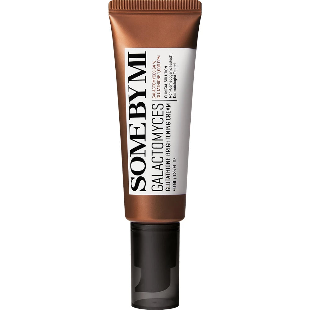 SOME BY MI Galactomyces Glutathione Brightening Cream - Gesichtscreme mit Galactomyces-Ferment und Glutathion zur Feuchtigkeitsversorgung trockener Haut und zur Erhaltung der Hautvitalität - 40 ml