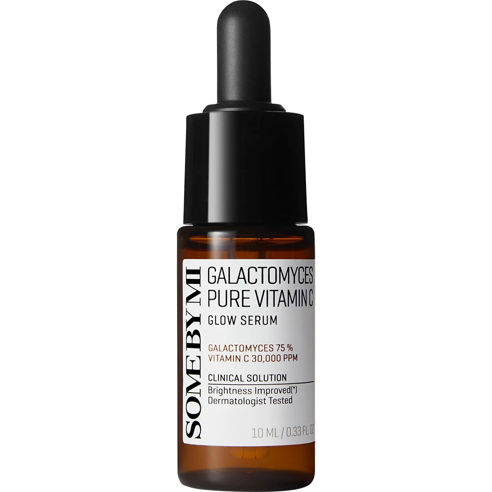 SOME BY MI Galactomyces Reines Vitamin C Aufhellendes Serum - Gesichtsserum mit reinem Vitamin C und Galactomyces-Ferment für natürliche Ausstrahlung und antioxidativen Schutz - 10 ml