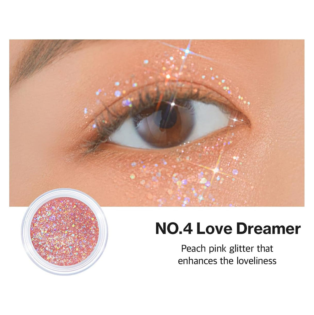 UNLEASHIA Get Loose Glitter Gel Mini - No. 4 Love Dreamer