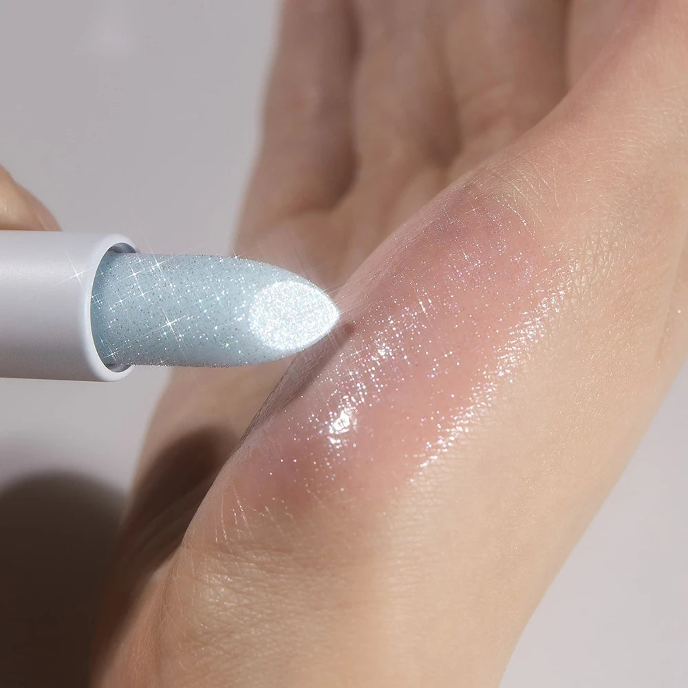 UNLEASHIA Glacier Vegan Balm Lippenbalsam Nr. 2 Blue Lagoon - Feuchtigkeit und Glanz, 3,3 g