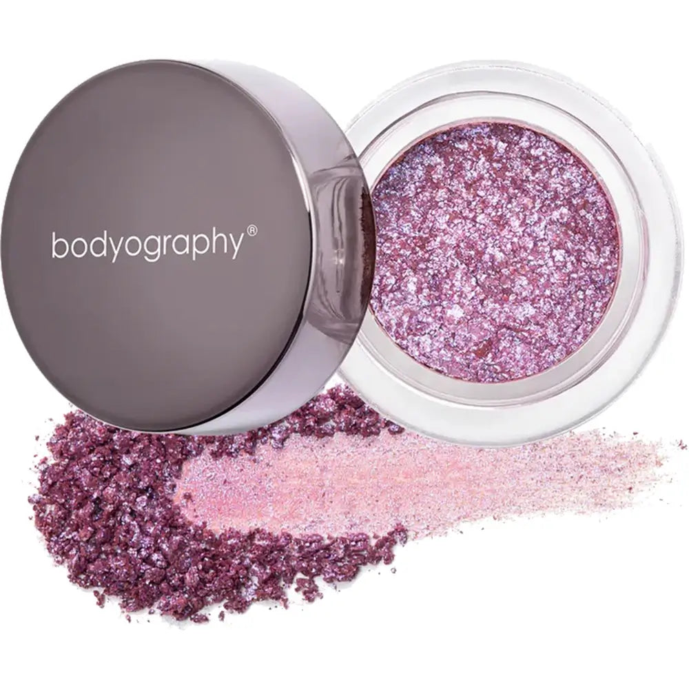 BODYOGRAPHY Glitzer-Pigment - Lidschatten formuliert mit glitzernden Pigmenten und Perlglanzpigmenten - 3 g - Aura Glow