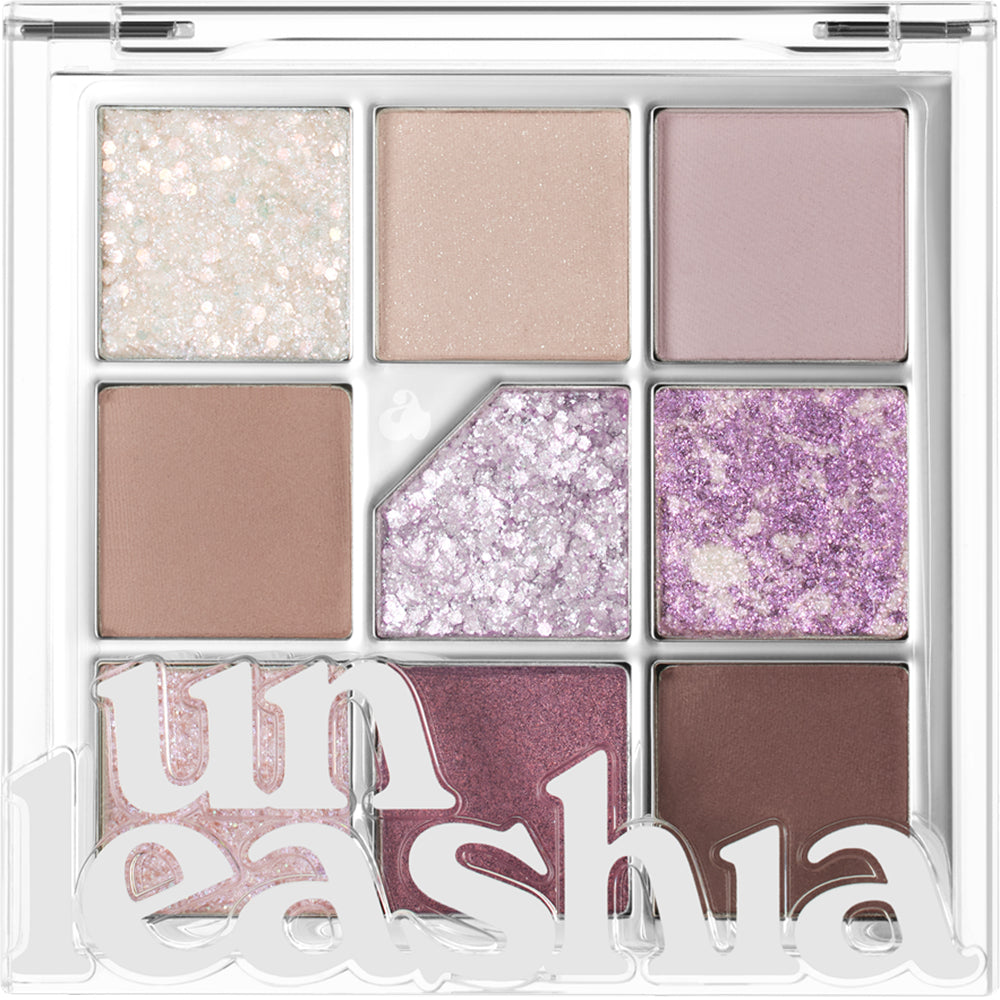 UNLEASHIA Glitterpedia Eye Palette - No. 4 All of Lavender Fog