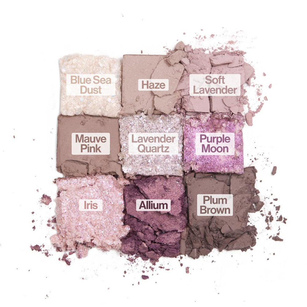 UNLEASHIA Glitterpedia Eye Palette - No. 4 All of Lavender Fog