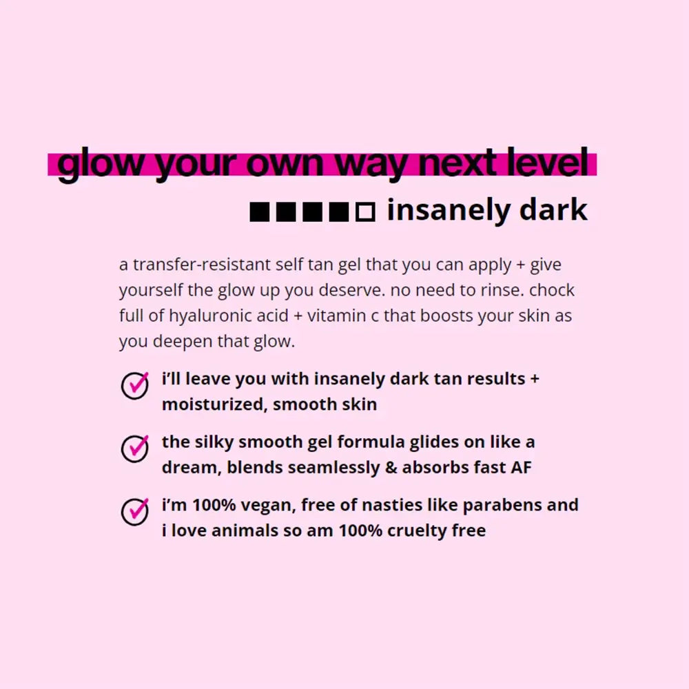 B.tan Gel Selbstbräuner Next Level - Schnelle Bräunung mit Hyaluronsäure und Provitamin B5, 473 ml