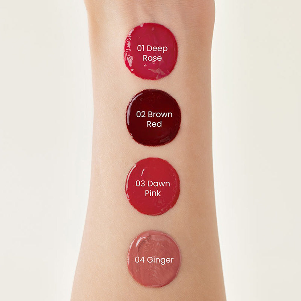 Glowy Ampoule Tint Nuantator pentru buze 01 Deep Rose 4.5 gr
