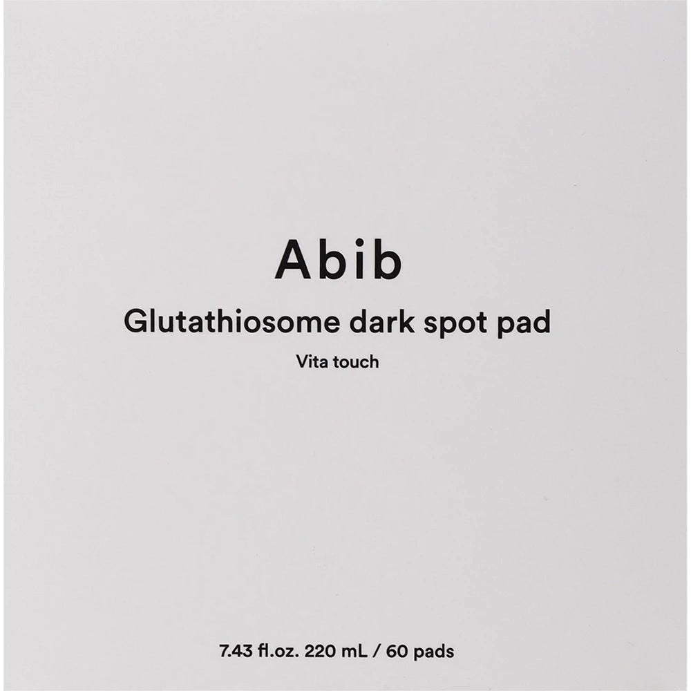 ABIB Glutathiosome Dark Spot Pad Vita Touch Toner Gesichtswasser