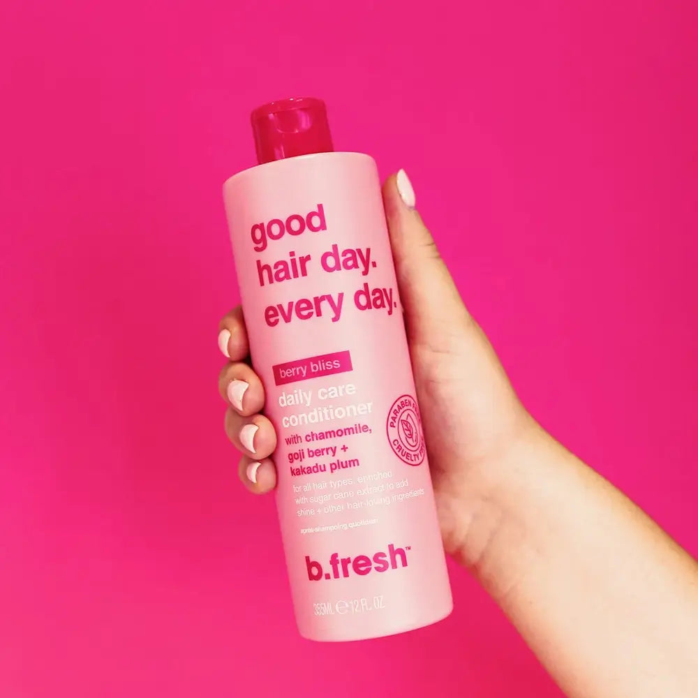 B.fresh Gut Haartag Jeden Tag Spülung - Pflege und Glanz mit Kamille und Goji-Beeren, 355 ml