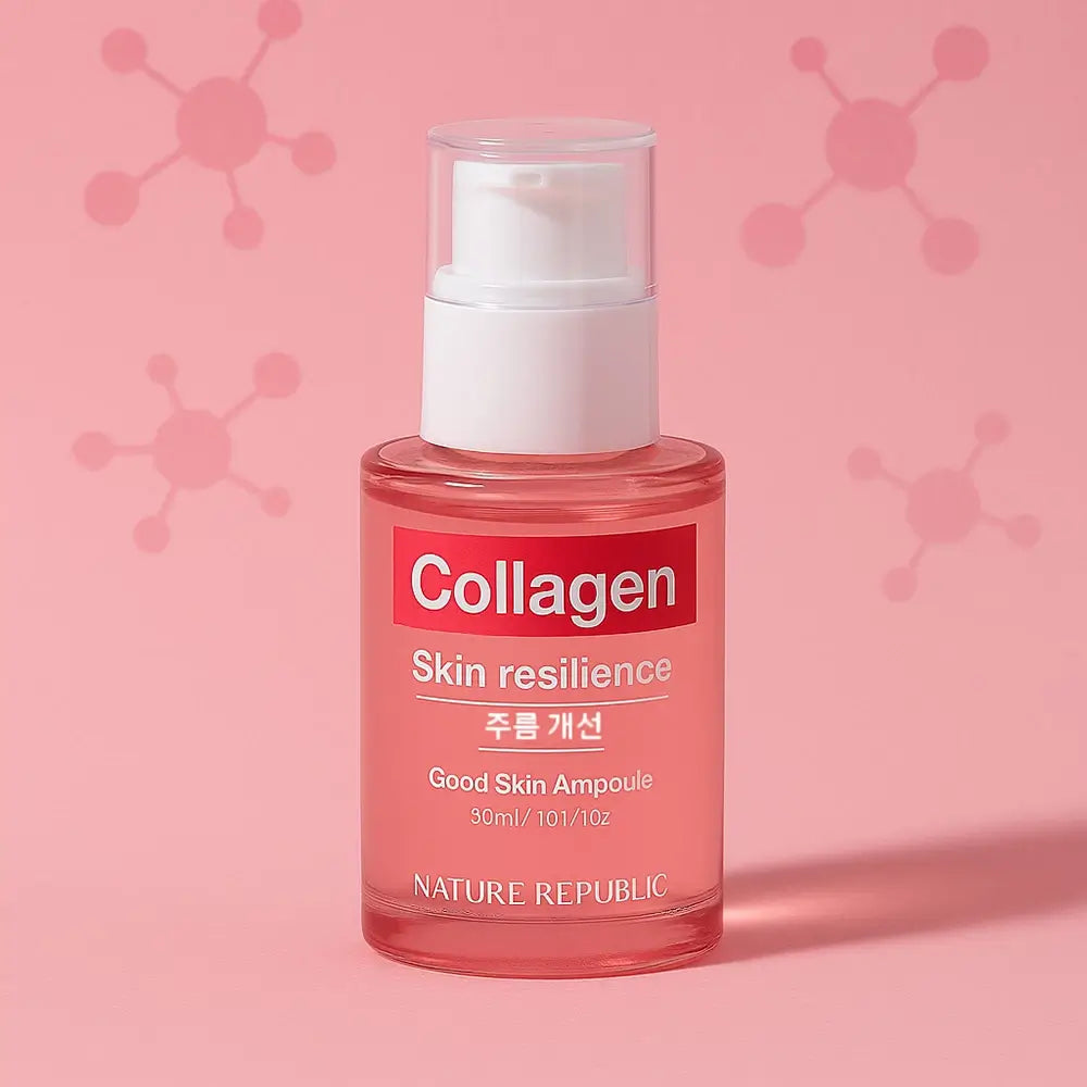 Nature Republic Good Skin Serum mit Kollagen - Intensive Straffung und Feuchtigkeitspflege, 30 ml