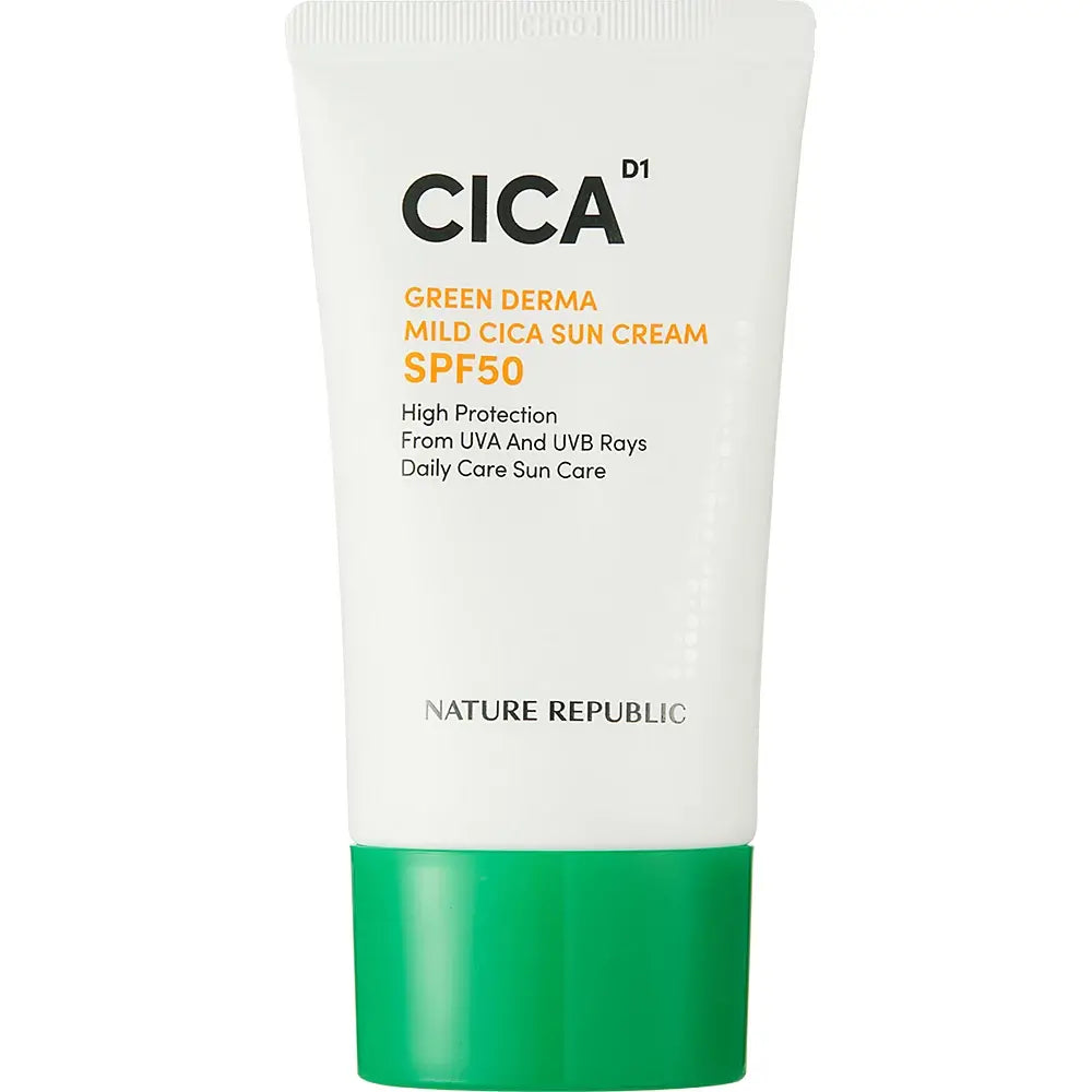 NATURE REPUBLIC Green Derma Mild Cica Sun Cream